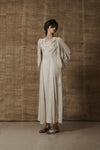 Mutedance 25 Spring/Summer Silk Puffy Cuff Dress MD-MD25SS32-HOARY MD25SS33